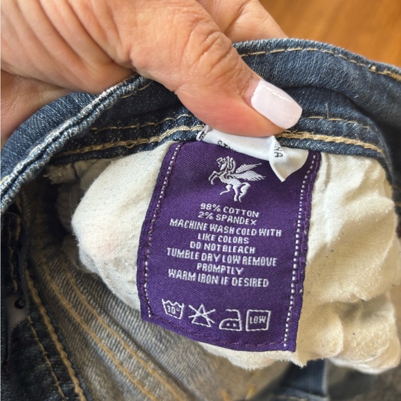 Women's Blue Jean Vigoss Capris,‎ Size 11 - Picture 6 of 7